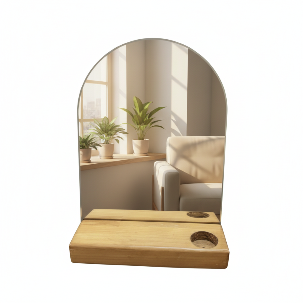 Aynalı mumluk - yeni yansıma