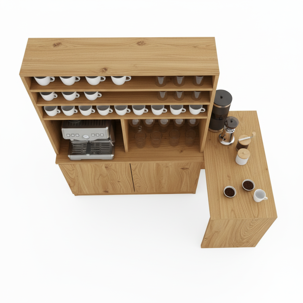 Kahve Köşesi - Üstten